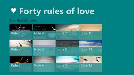 Forty rules of love Screenshots 2