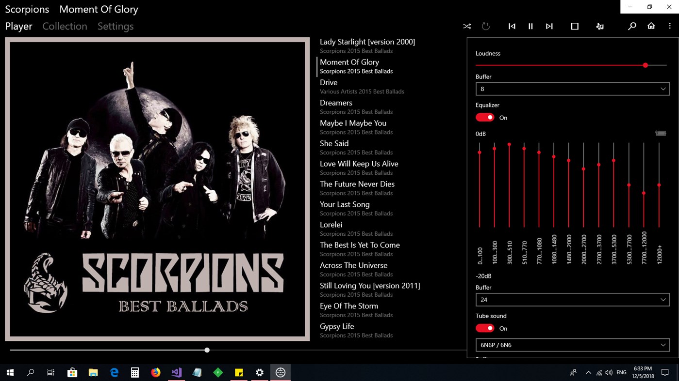 #4. Vacuum Tube Player (Full) (Windows) 由: Oleg Mikhailov