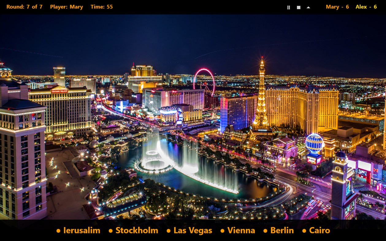 #3. Quiz Cities (Windows) By: Alex Zaikin