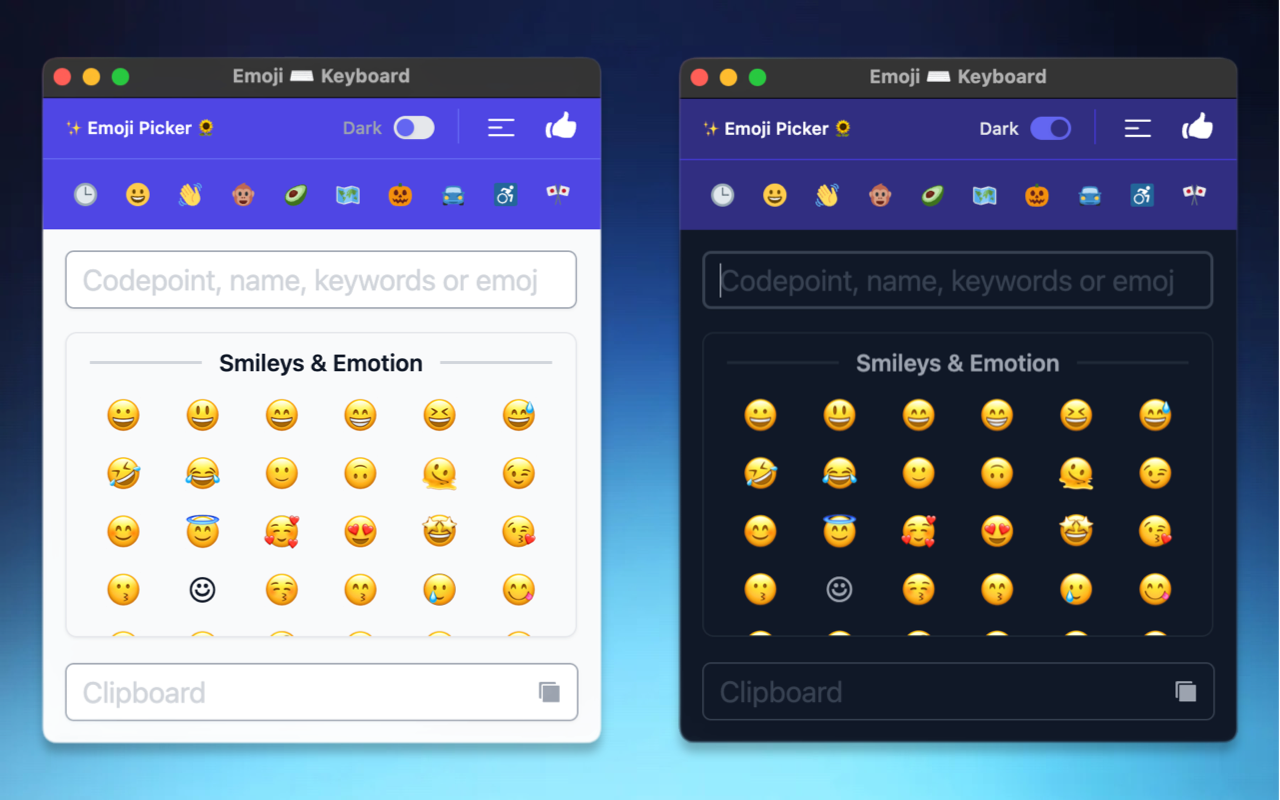 Emoji Keyboard Copy & Paste