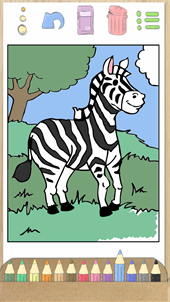 Paint animals: learning game for children screenshot 6