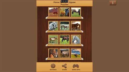 Horse Games Jigsaw Puzzles screenshot 1