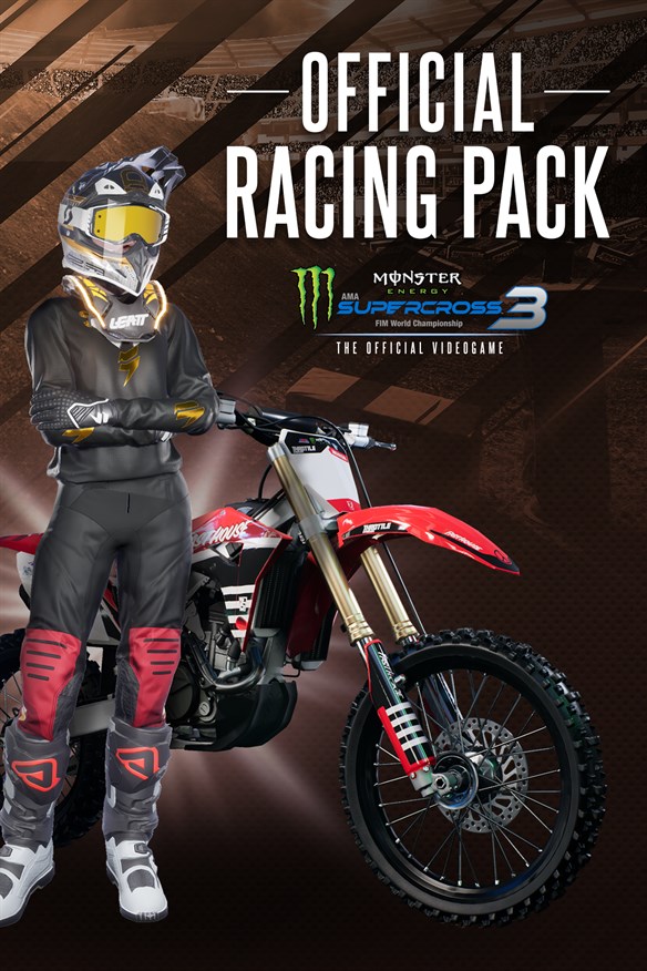 Monster Energy Supercross 3 - Official Racing Pack Xbox Series X|S and Xbox One cover art