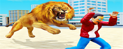 Lion Simulator Attack 3D marquee promo image