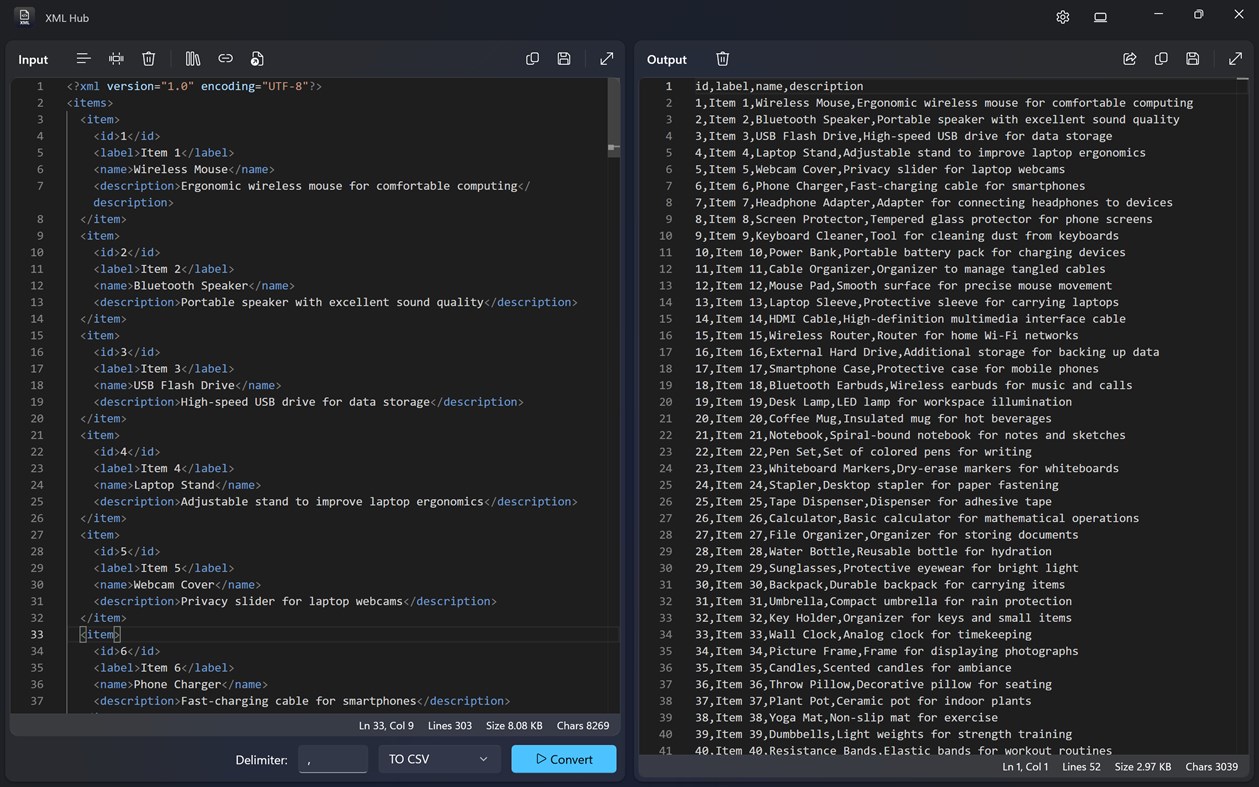#4. XML Hub (Windows) Ved: Aadhil RF
