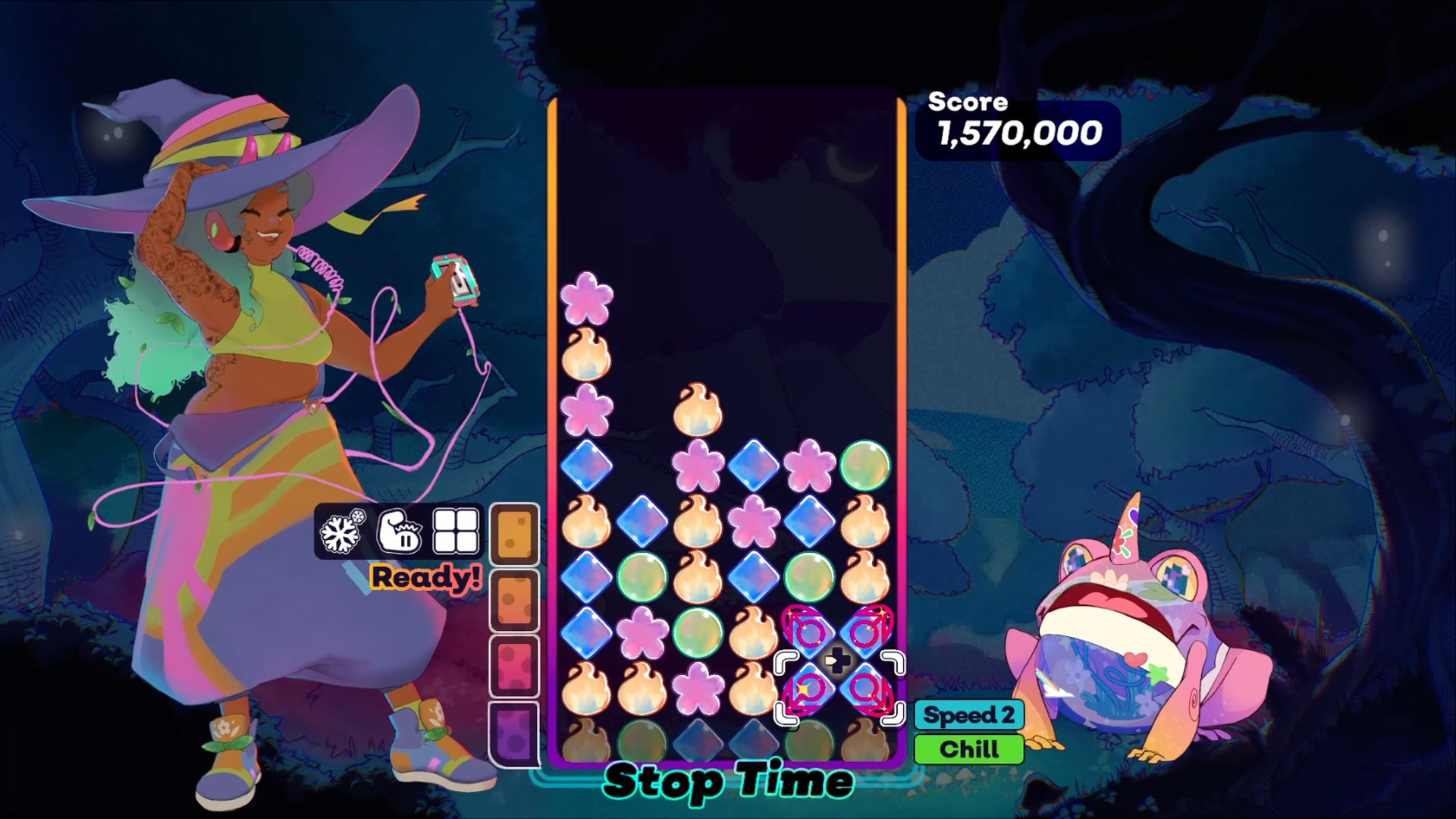 Screenshot 2 from Spirit Swap: Lofi Beats to Match-3 To