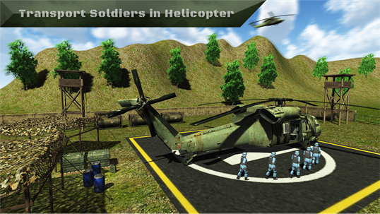 Army Helicopter Flight Simulation 3D screenshot 5