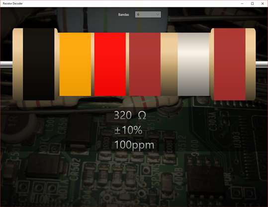 Resistor Decoder screenshot 1
