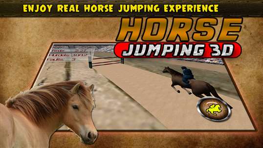 Horse jumping 3D screenshot 1