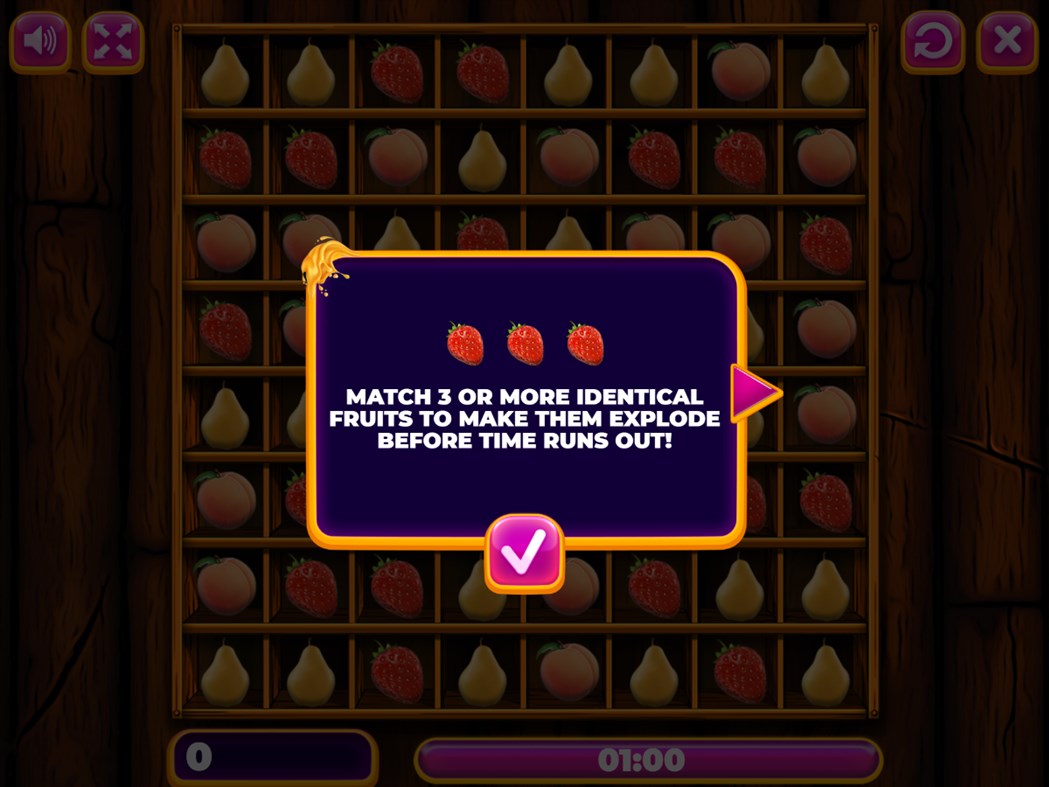 #2. Fruit Matching Game (Windows) By: FIRE GAME