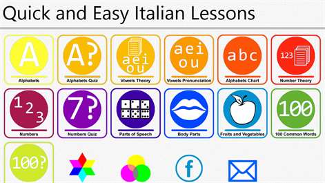 Quick and Easy Italian Lessons Screenshots 1