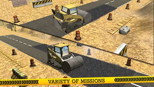 City Construction Roads Builder 3D - Excavator Sim screenshot 3