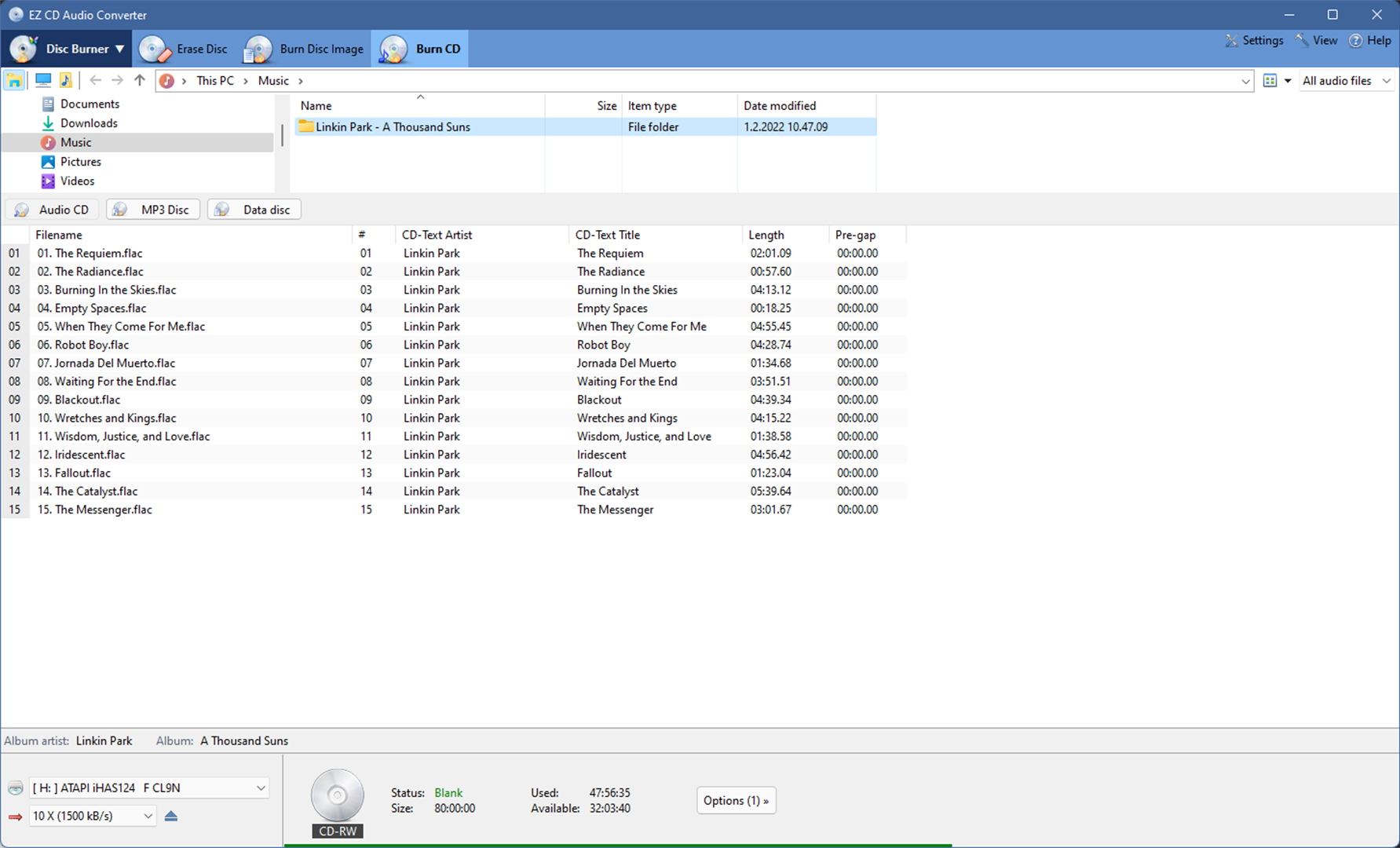 EZ CD Audio Converter Ultimate 3