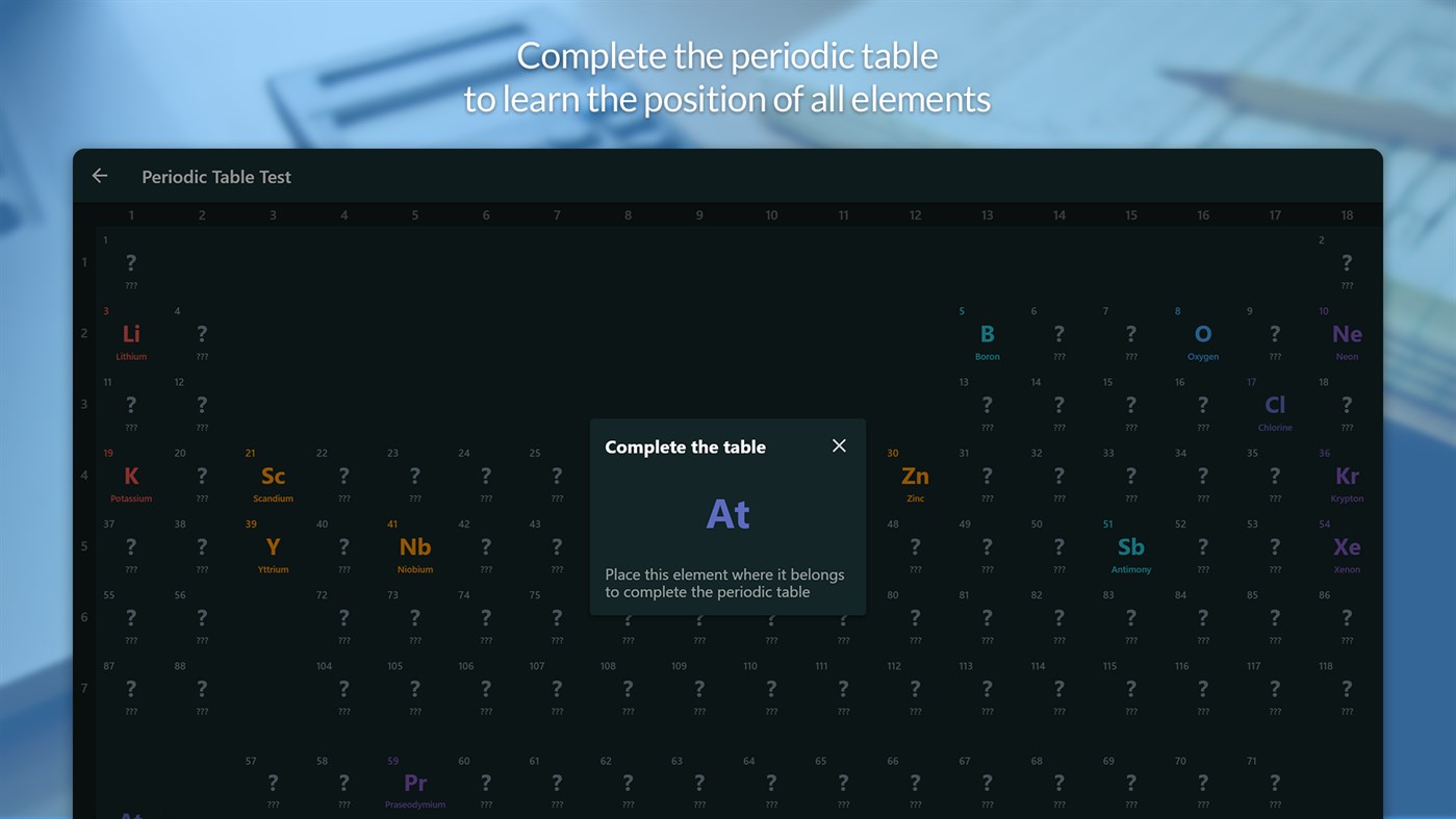 #3. Atom - Periodic Table & Tests (Windows) De: Horus Lugo