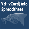 Vcf (vCard) to Spreadsheet