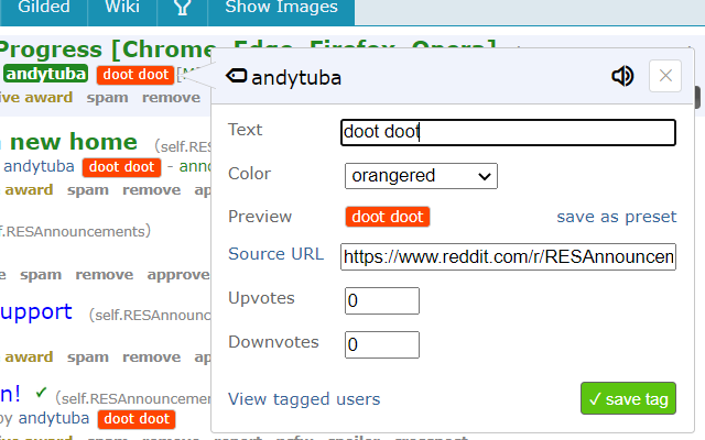 Reddit Enhancement Suite