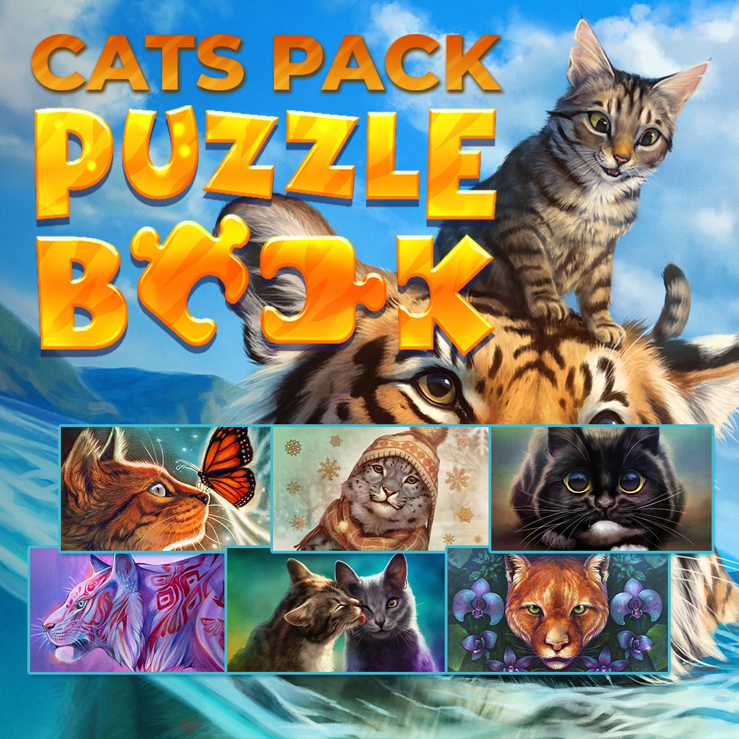 Puzzle Book: Cats Pack