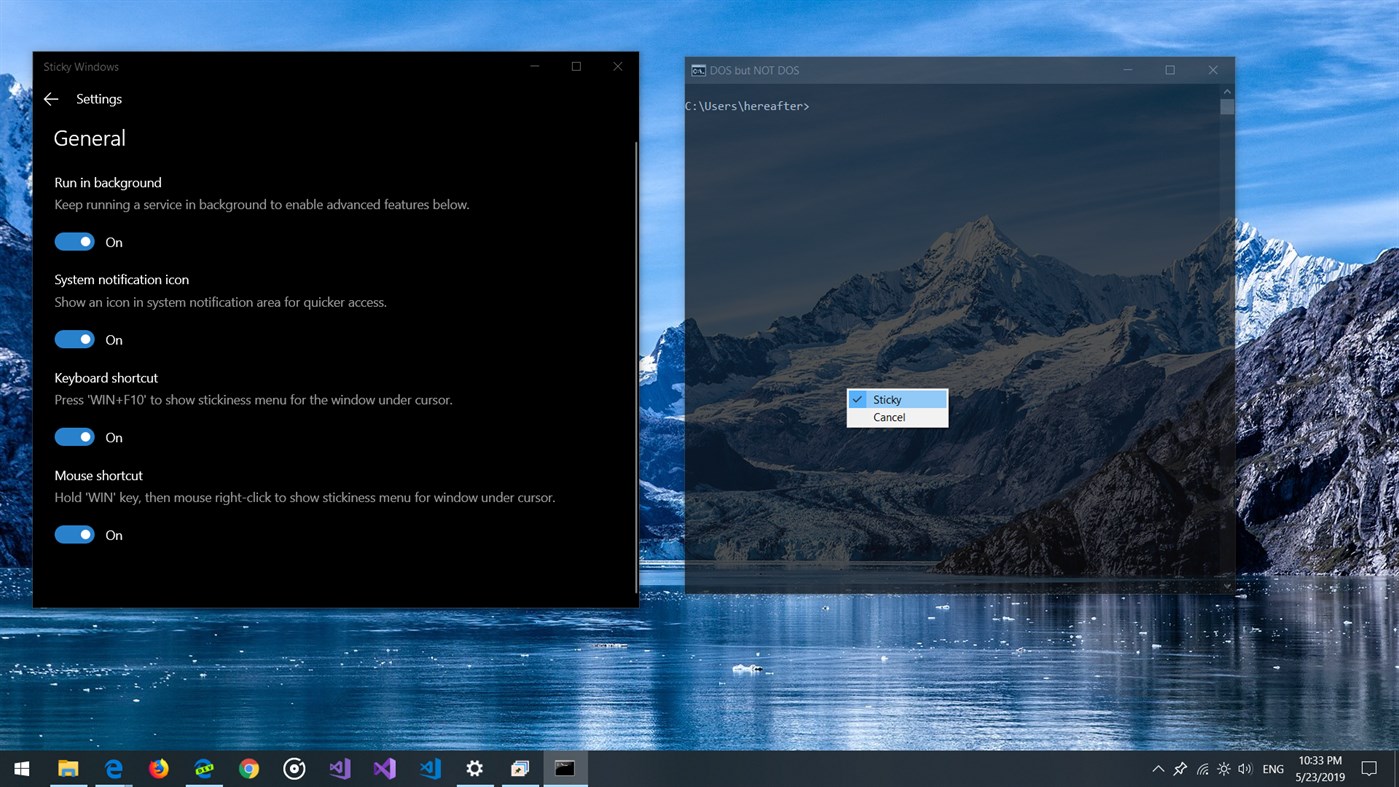 #5. Sticky Windows (Windows) 由: Hereafter2