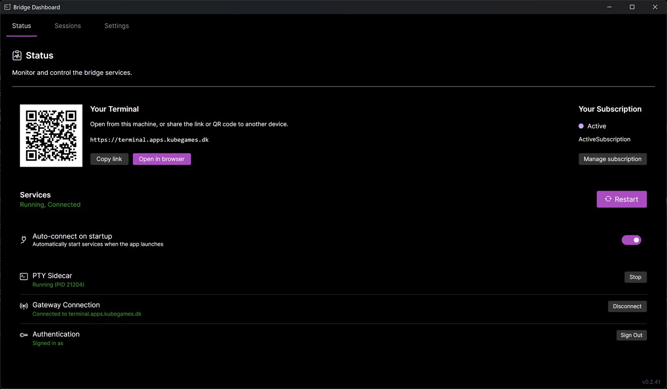#2. Remote Terminal Bridge (Windows) By: Space-Kube