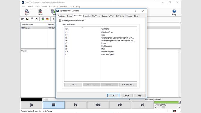 express scribe free version how to download files