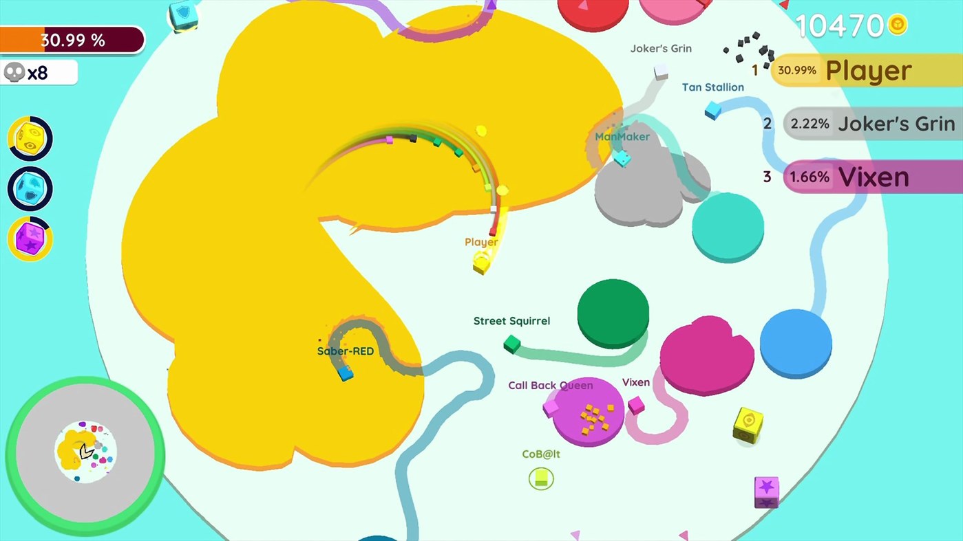 #9. Paper io 2: Gold Edition (Windows) 由: QubicGames S.A.