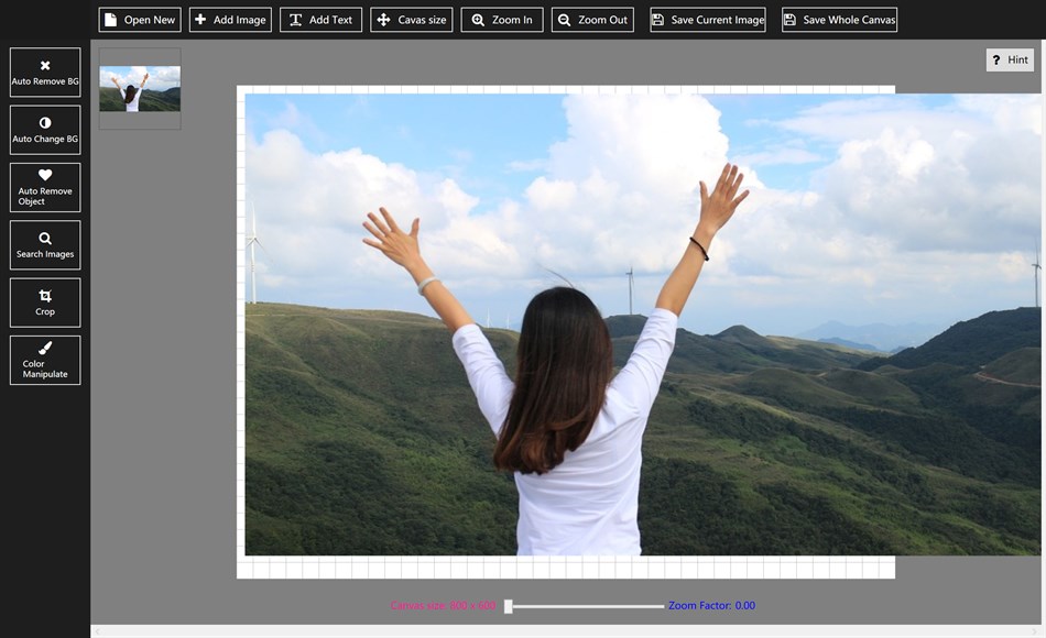 AI Image Background Remover (Windows) Podle: Abigail