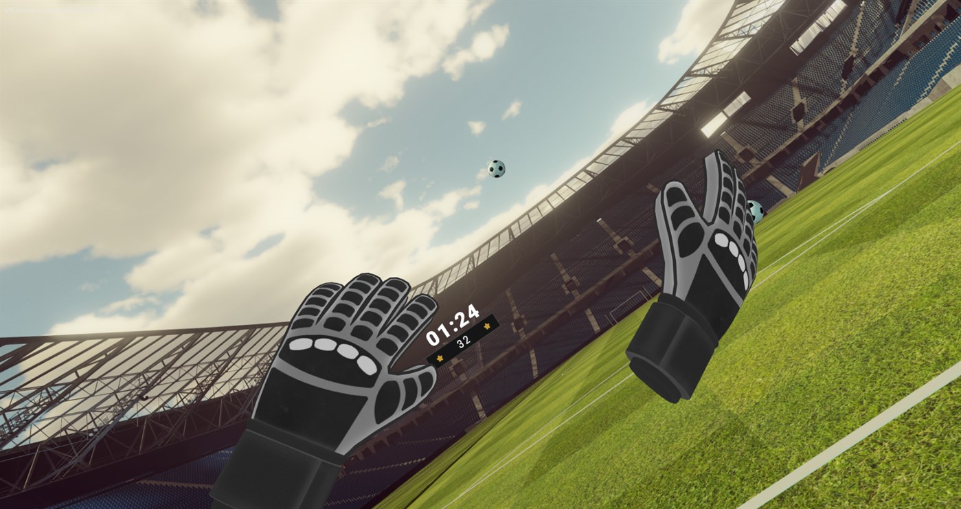 #3. Goalkeeper VR Challenge (Windows) De: SneakyBox