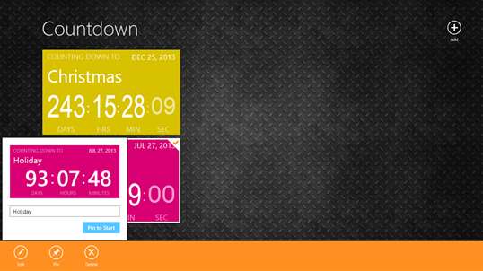 Countdown For Windows 10 PC Free Download Best Windows 10 Apps
