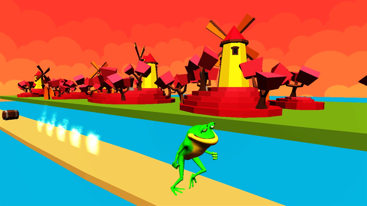 #1. Froggy Jump Jump (Windows) Ved: ZeeMelApps