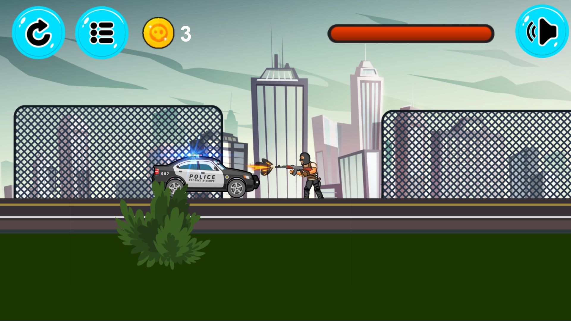 캡처 4 City Police Cars windows