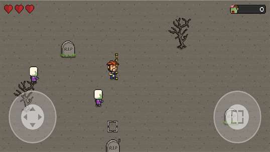 Zombie Shooter 8 bit mobile screenshot 4