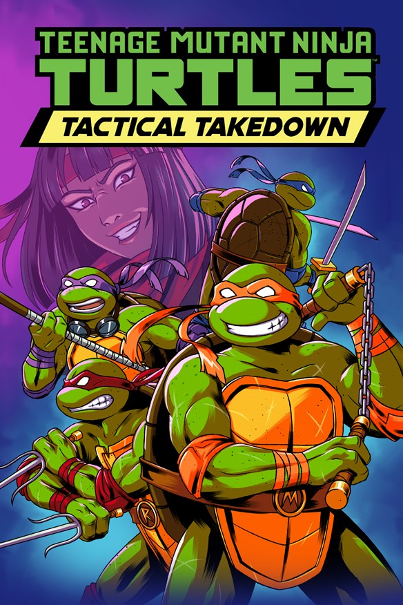 Teenage Mutant Ninja Turtles: Tactical Takedown Xbox Series X|S and Xbox One cover art