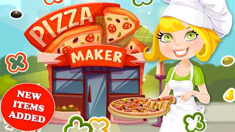 Crazy Pizza Maker - Little Chef Cooking Game Screenshots 1