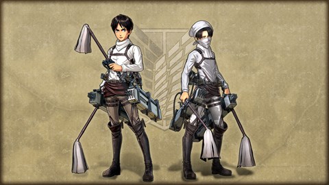Clean-up Eren & Levi costume