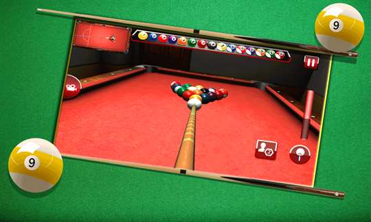 9 Ball Pool Cue Club Master 3D screenshot 2