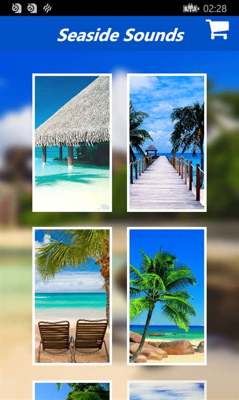 Seaside Sounds-Relaxing Sounds of Nature Sea Music Screenshots 1