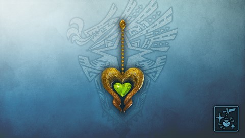 Pendant: Emerald Kulve Heart