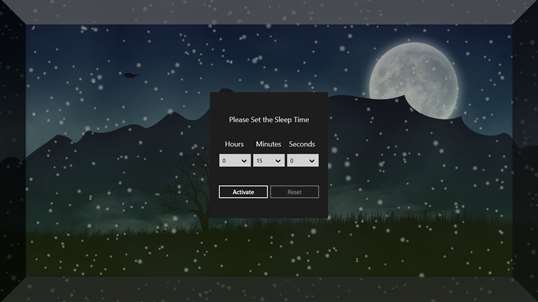 Animated snow scenery free screenshot 5
