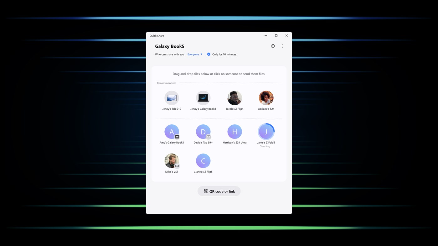 #1. Quick Share (Windows) 由: Samsung Electronics Co, Ltd.