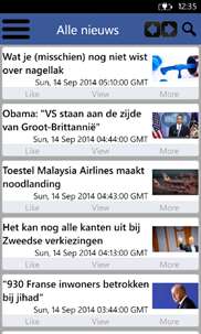 Belgium News screenshot 2