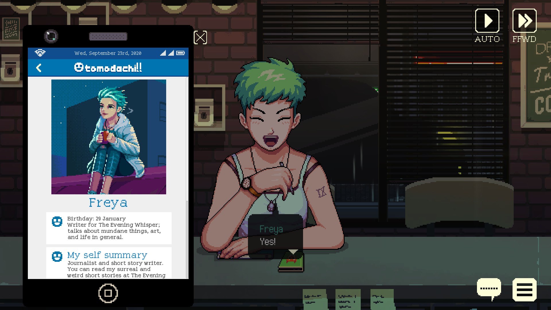 Screenshot 4 from Coffee Talk