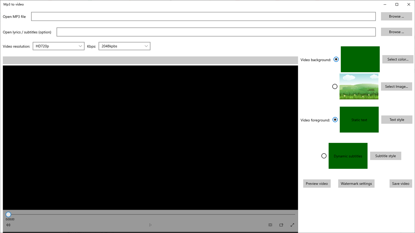 #3. Music Video Maker App (Windows) Av: 韵华软件