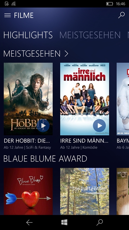 Sky Go Universal-App für Windows 10 Mobile veröffentlicht