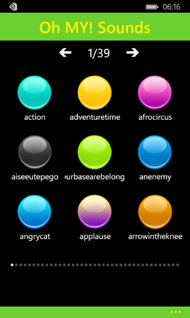 Oh MY! Sounds With Vine Soundboard for Windows 10 Mobile