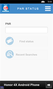 PNR Status Finder screenshot 1