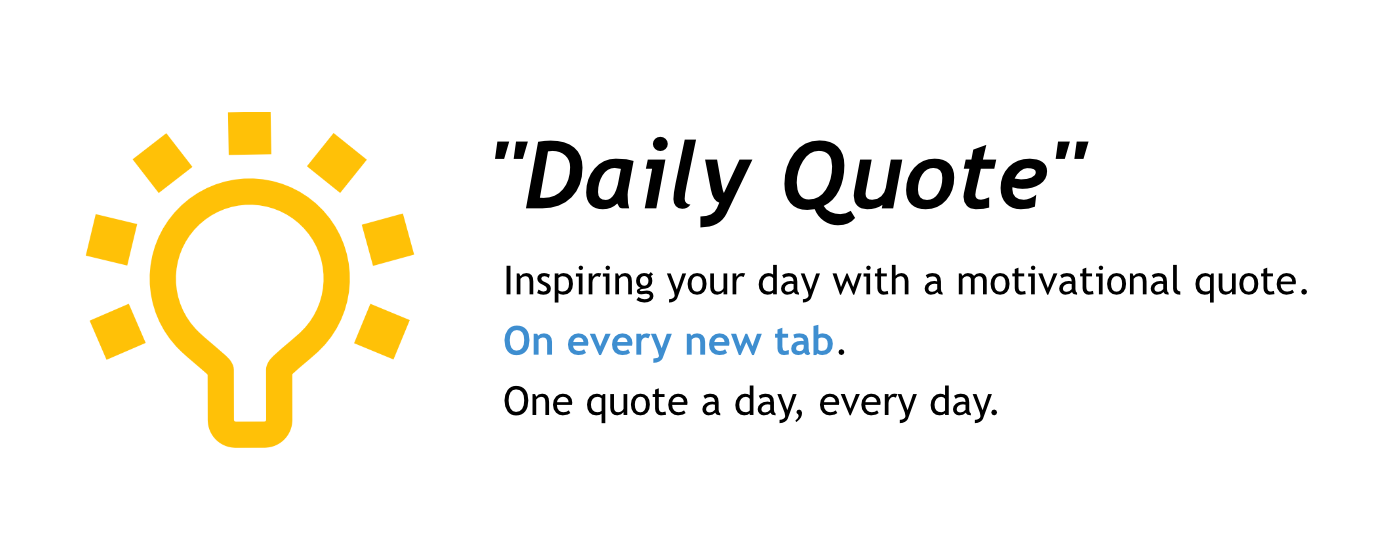 Daily Quote marquee promo image