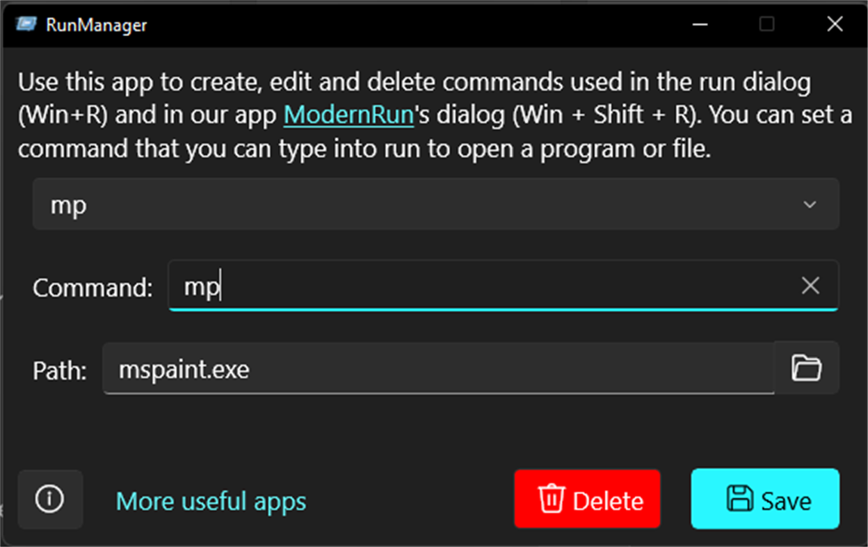 #1. RunManager (Windows) De: Quinn's Computing