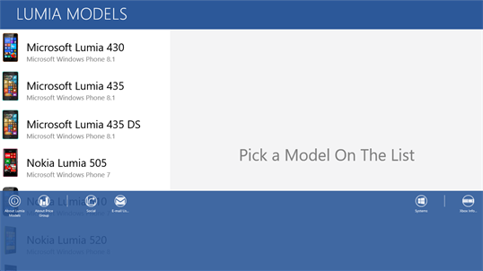 LumiaModels screenshot 2
