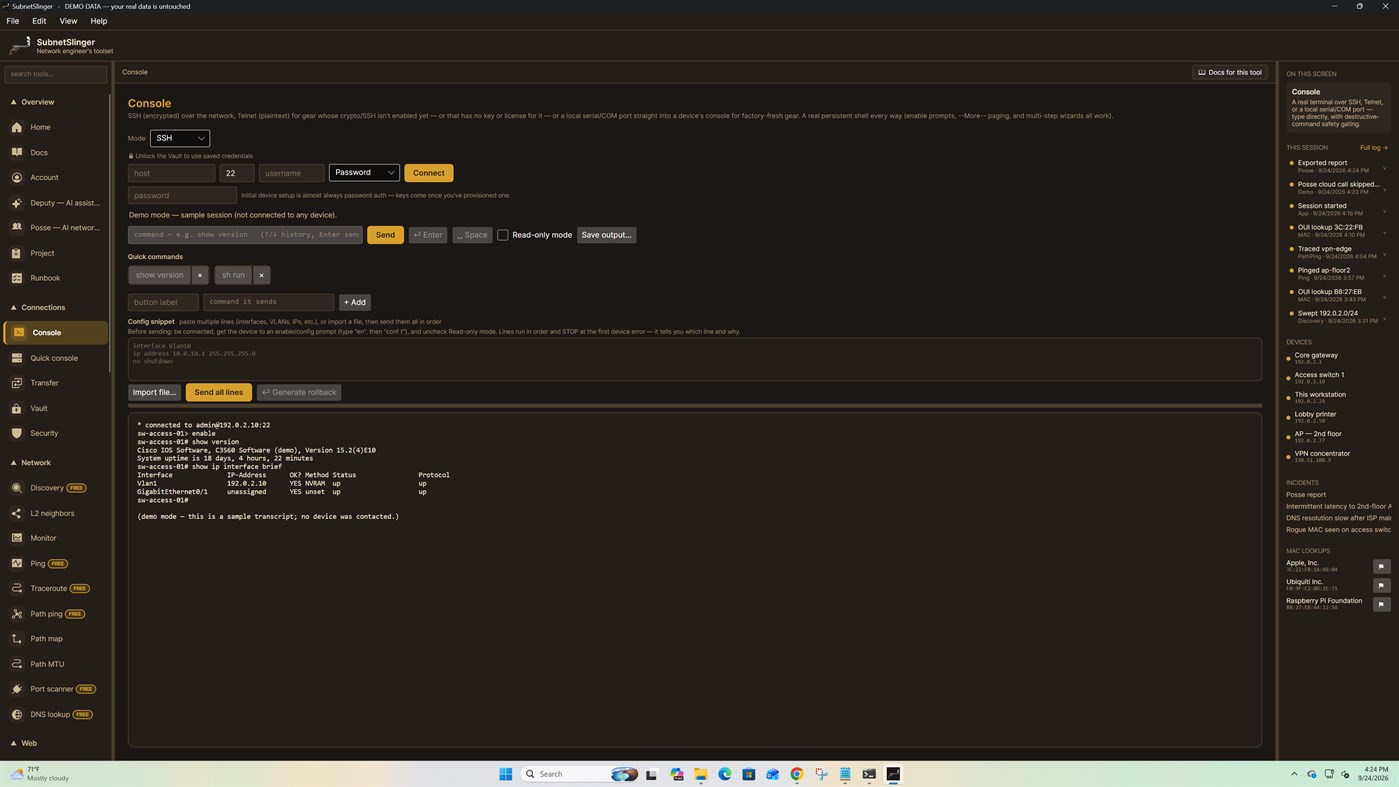 #5. SubnetSlinger (Windows) Przez: AISMITH PDX