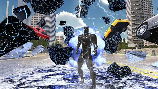 Grand Black Superhero Panther: Superstar City Survival screenshot 5